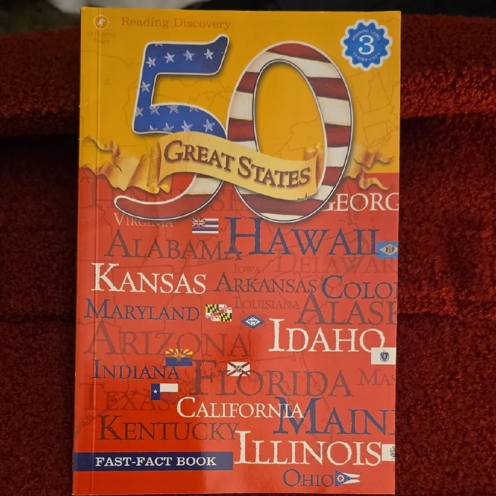 50 Great States Fast-Fact Book for Kids